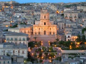 view of modica in sicily