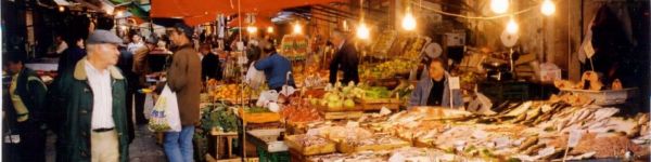 historic market in Palermo