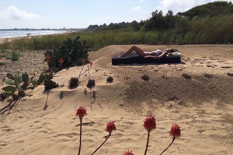 Sicily, relax on the sandy beach