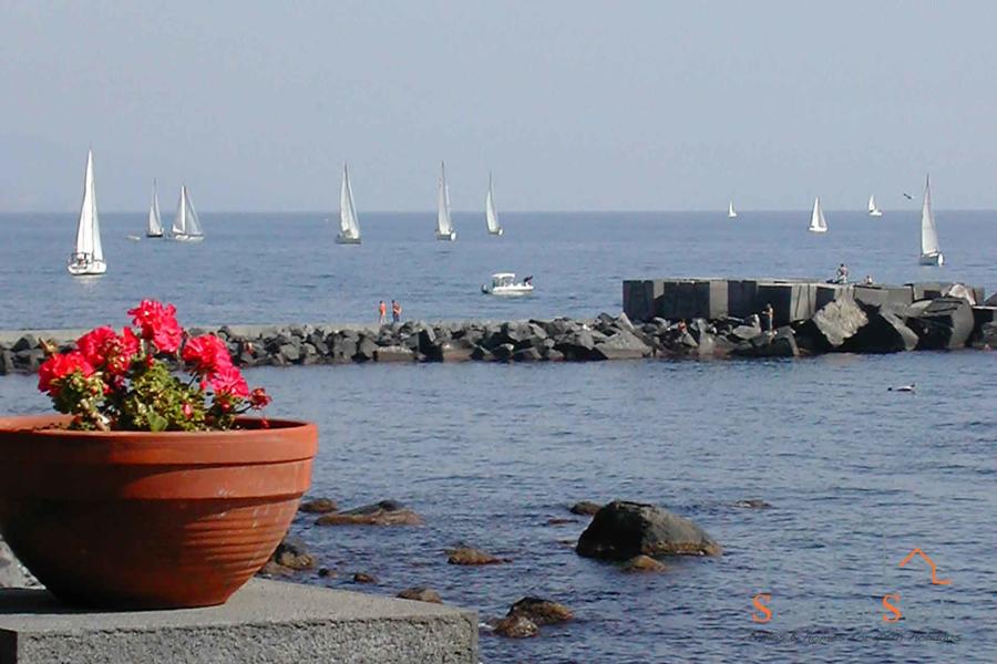 Fascinating sea view  from Sea Terrace, Torre Archirafi Eastern Sicily