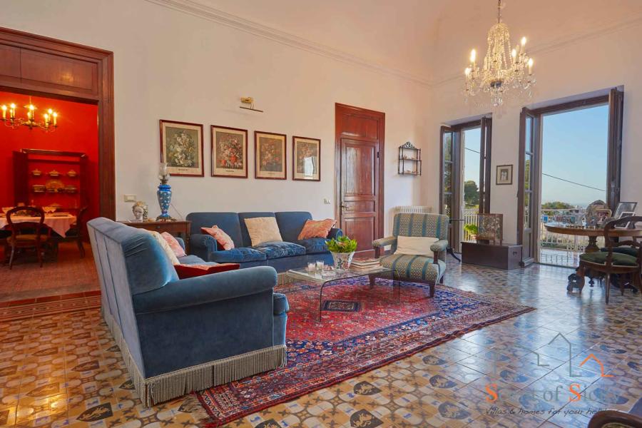 The living room