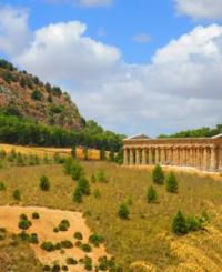 The Great Temple of teh Archeological Park of Segesta