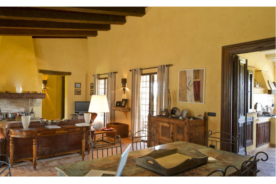 Living room for sweetest dreams in Villa Bouganville Castelvetrano Sicily