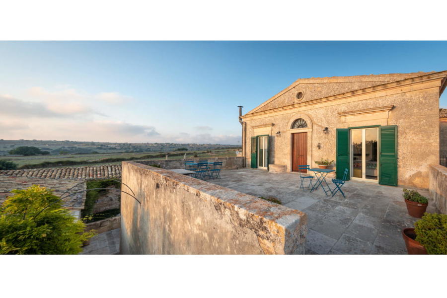 View from the terrace in Sicilian Heritage Ragusa Scent of Sicily