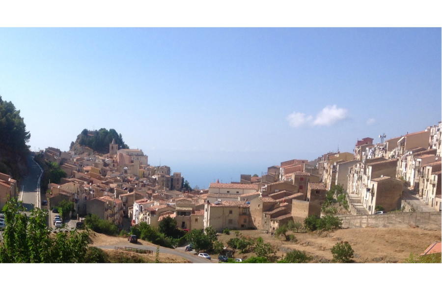 View of the village, Gratteri, Sicily