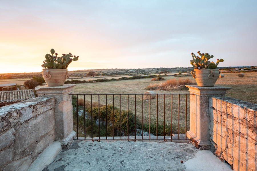 Countryside view from Sicilian Heritage Ragusa Scent of Sicily