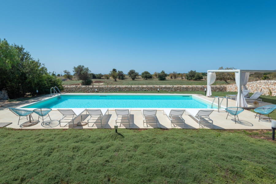 Swimming pool overlooking the countryside of baroque Sicily in Sicilan Heriga Ragusa Scent of Sicily