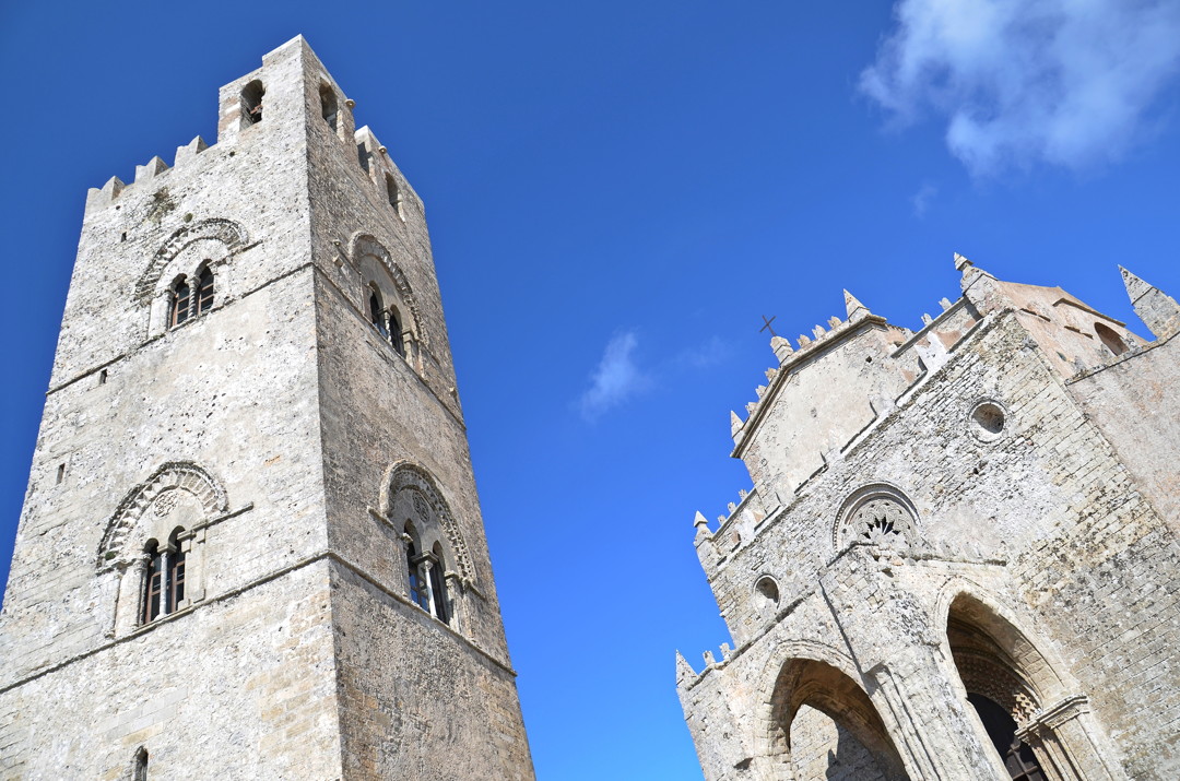 medieval church in Erice