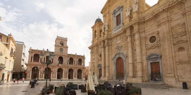 The beautiful Cathedral of Marsala