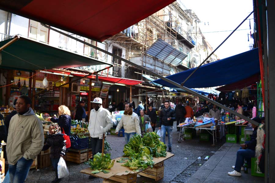 Scent of Sicily, Palermo and its surroundings, markets
