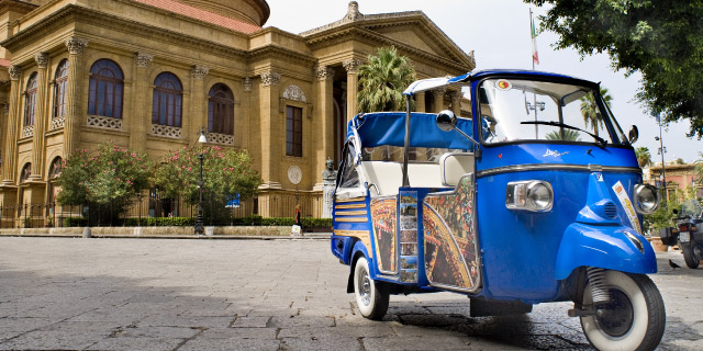 Scent of Sicily - theater Massimo in Palermo: Sicily beach vacation