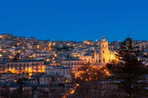 Scent of Sicily, night view of Modica