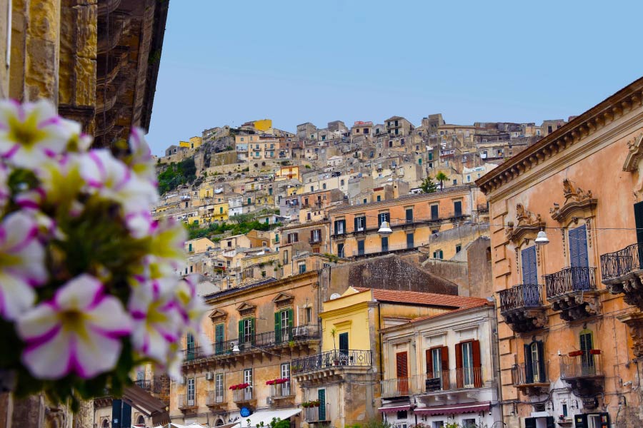 Scent of Sicily, view on Modica