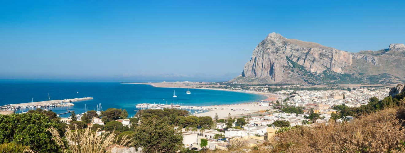 Vista sul mare di San Vito Lo Capo