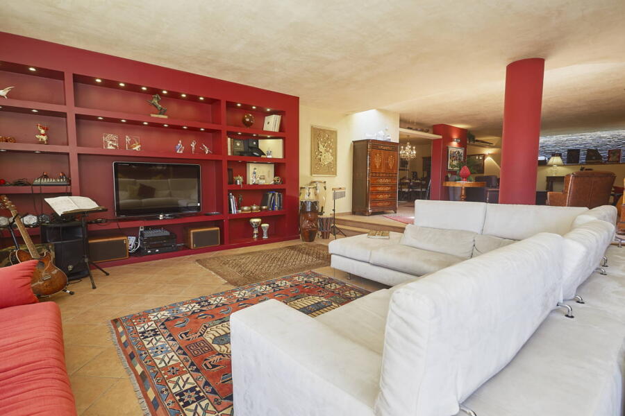Elegant and spacious living room