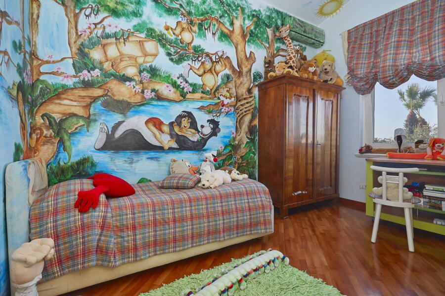 The single bedroom dedicated to children's dreams