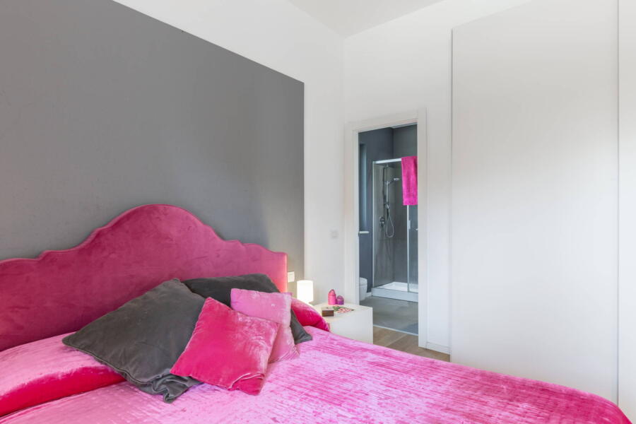 The master bedroom.