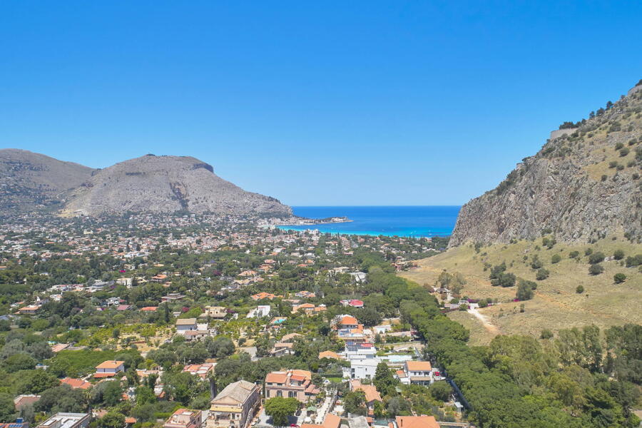 Villa  Drem area view, Mondello Sicily