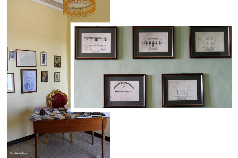 In the studio you can breathe the history of the family.