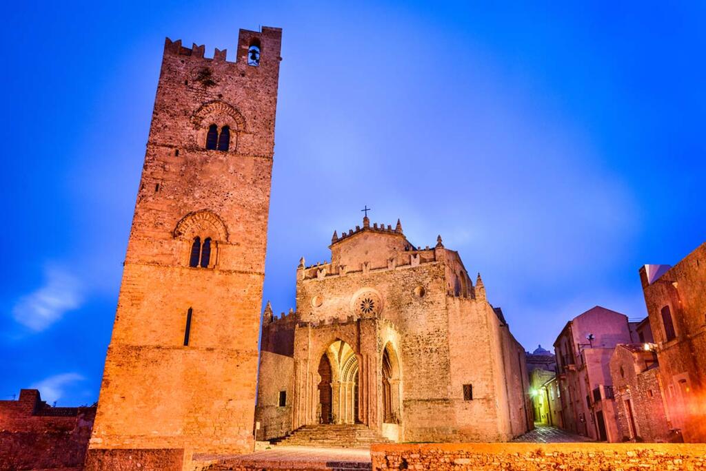 Erice, the main church