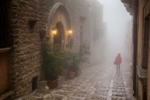 Mist in Erice