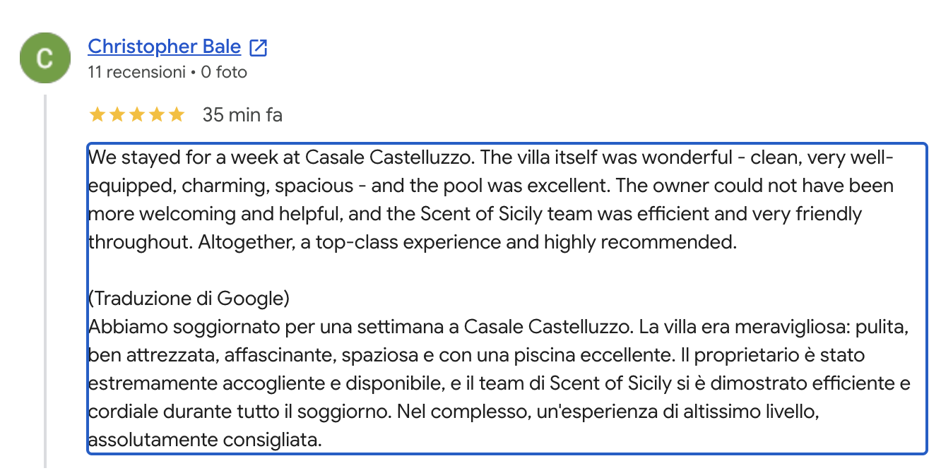 photo by C.Bale - Google review